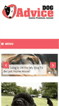 Mobile Screenshot of dogadvice.co.uk